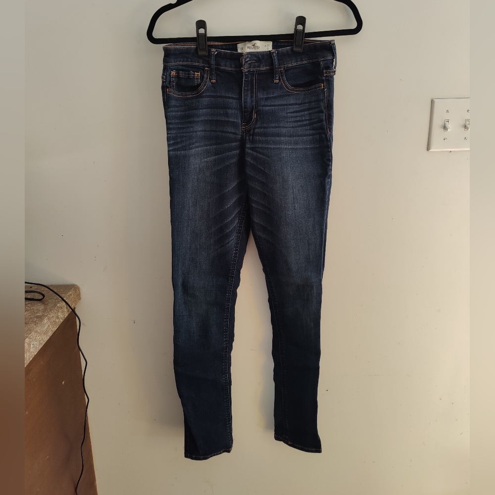 Hollister Low Rise Dark Skinny Jeans